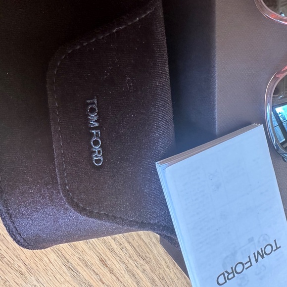 Tom Ford 52 mm Sunglasses in Havana Brown Cat eye main image 7